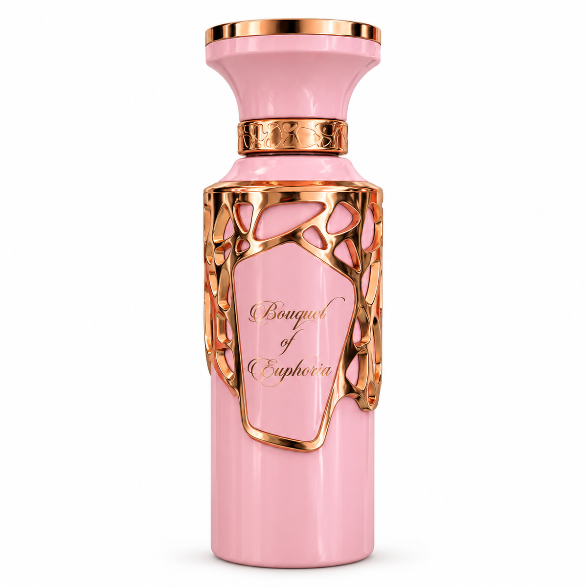 Bouquet of Euphoria — flacon sur fond blanc
